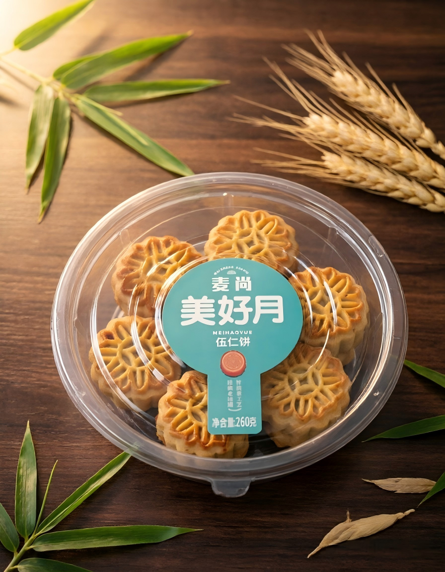 美好月伍仁饼